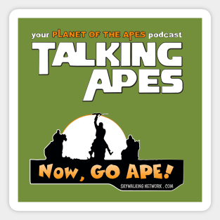 Talking Apes Logo Design Magnet